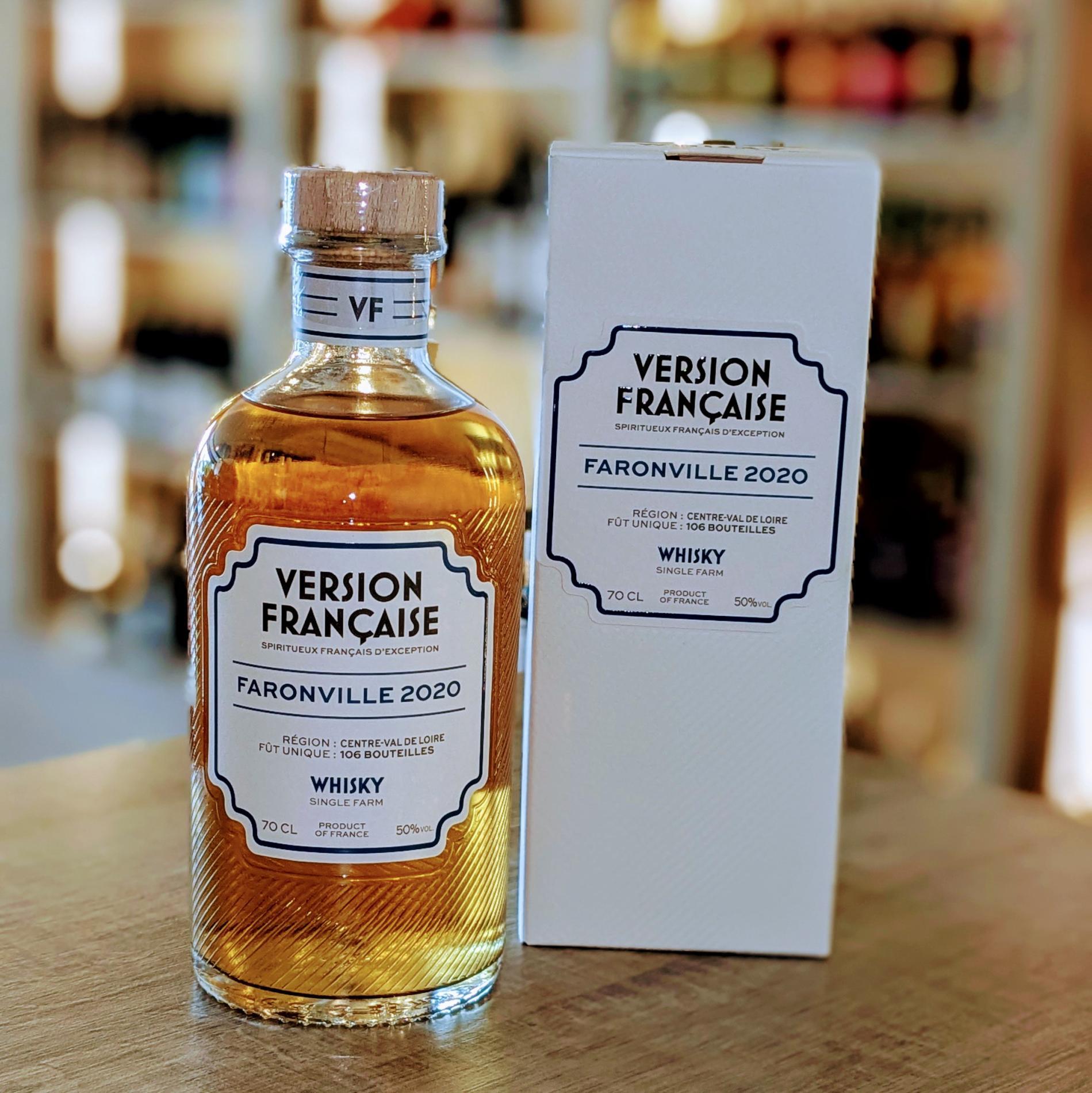 FARONVILLE 2020 Version Française Bourbon Cask Single Farm Whisky
